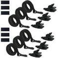 thumbnail image 1 of Solar Pool Cover Reel Attachment System Complete Inground Swimming Blanket Fastener Kit Secure Straps With Durable Hooks And Clips 6PCS, 1 of 3