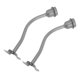 thumbnail image 5 of SHOWERORO 2Ud Soporte De Metálico Plateado Para Uso Exterior Con Casquillo E27 Impermeable, 5 of 8