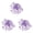 600PCS, variant on HCTSHG Purple Acrylic Ice Rocks, 200PCS Sparkling Purple Fake Diamonds, Plastic Gems for Vase Fillers, Table Scatter Decor, Marble Display, and Centerpiece Embellishments