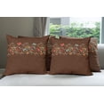 thumbnail image 6 of Ambesonne Chocolate Throw Pillow Cover 4 Pack, Valentines Day Design, 24", Multicolor, 6 of 7