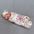 Giroia Fireworks for Swaddles for Newborns Baby Beanie Swaddle Blanket