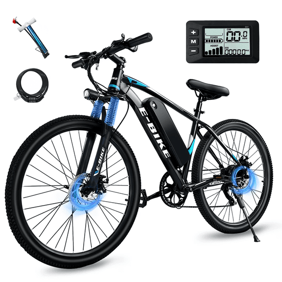 BroPath Electric Bike for Adults, Ebike, Electric Bicycle with 576WH Removable Battery,26" Folding Ebike, 25MPH,40 Miles(MAX),750W High Motor,Multi-Shock Absorption,Commuting E Bikes,UL2849