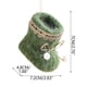 thumbnail image 2 of Christmas Faux Furs Felts Boot And Glove Tree Ornaments, 2 of 6