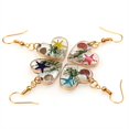 thumbnail image 3 of 120PCS Ear Wires Geometry Fashion Bezel Pendants with 30PCS Earring Pendants, 3 of 10
