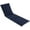 Navy Blue, variant on ZYPPP Outdoor Chaise Lounge Cushion, Patio Furniture Pad with Hook & Loop Fastener Fixing Straps, Folding Cushion for Reclining Lounger for Outside, 72 x 23 Inches, Orange