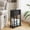 Black, variant on Slim Nightstand Set of 2, Narrow Side Table with Charging Station & Drawer | Sofa Slim Nightstand, Small Table with Drawers, 4 Wheels Mobile End Table for Bedroom, Living Room, Office,