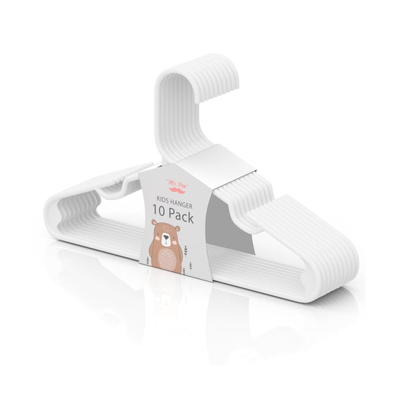 Mr. Pen- Plastic Kids Hangers, 10 Pack, Baby Hangers, Baby Hangers for Nursery, Baby Clothes Hangers, Baby Hangers for Closet, Kid Hangers