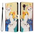 thumbnail image 1 of FOXDOCK Funda Tipo Cartera para Samsung Galaxy X Cover 5 con Soporte y Correa – Diseño de Patrones Lindos, 1 of 6