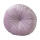 thumbnail image 5 of Cojín redondo, cojín de suelo, elegante y multifuncional, para cama, silla, sofá, Violeta claro, 5 of 9