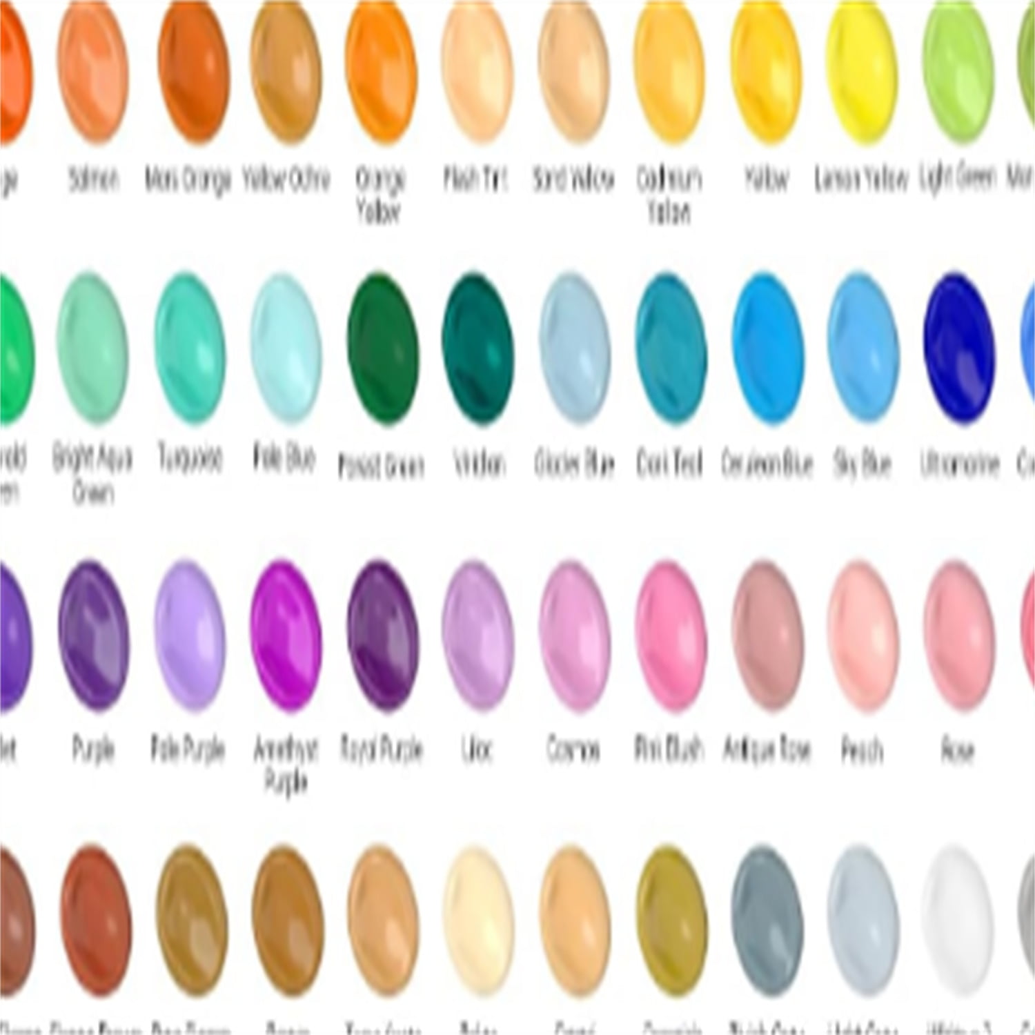 100 Colors Acrylic Paint, 2oz/60ml Bottles, Include 2 Sets of 12 Paint Brushes, 1 Art Sponge & Palette, Premium for Artists, Beginners & Kids on Canvas Rocks Wood Ceramic