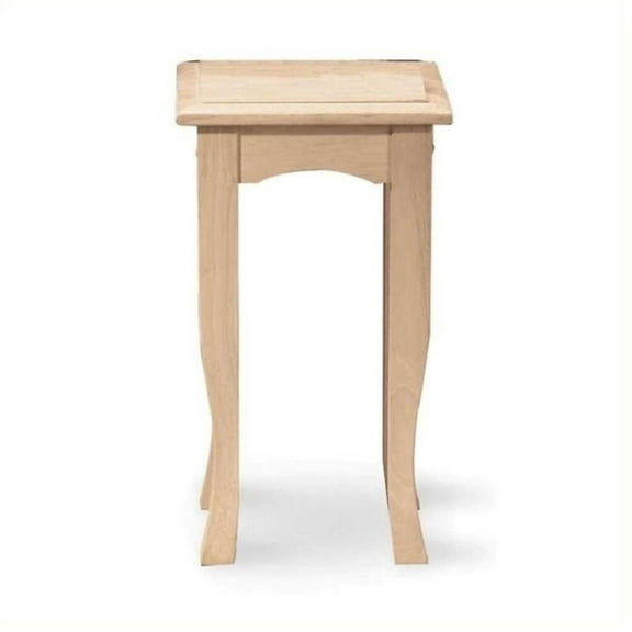 Pemberly Row 21" High Unfinished Tea Table