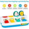 thumbnail image 6 of Style-Carry Interactive Activity Toy for Babies, Cause and Effect Toys, Montessori Toy for 6-12 Months Boys Girls, Activity Center Toy Cute Animal Learning Game, 6 of 7
