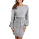 thumbnail image 5 of Vestido Irfora Vestido de mujer de manga larga con cintura elástica vestido casual de otoño Irfora Vestido, 5 of 5