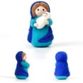 thumbnail image 6 of ABCISI Nativity Felting Kits, Needle Felting kit, Gift Needle Felting Kits for Beginners, Needle Point Kits Adults, Wool Felting Doll with DIY Instruction (4PCS Kits), 6 of 7