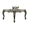 thumbnail image 4 of ACME Versailles Counter Height Table, Antique Platinum, 4 of 4