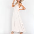 thumbnail image 1 of FcBaudy Camisole Sans Manches Col Rond, Robes pour Femmes, Robes Femmes Sans Manches Dentelle Col Suspendu Décontracté Robe à Bretelles Col Rond Robe Femmes, 1 of 6