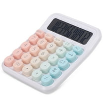 OFFIGAM Mechanical Calculator with Cute Colors and Large Display for Office Desk Use