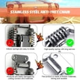 thumbnail image 5 of PCS Stainless Steel Spring Lever Latch Tension Lock Toggle Tension Latch Box Lock Lever Lock for Suit Drawer Tool Box Medical Box, 5 of 5