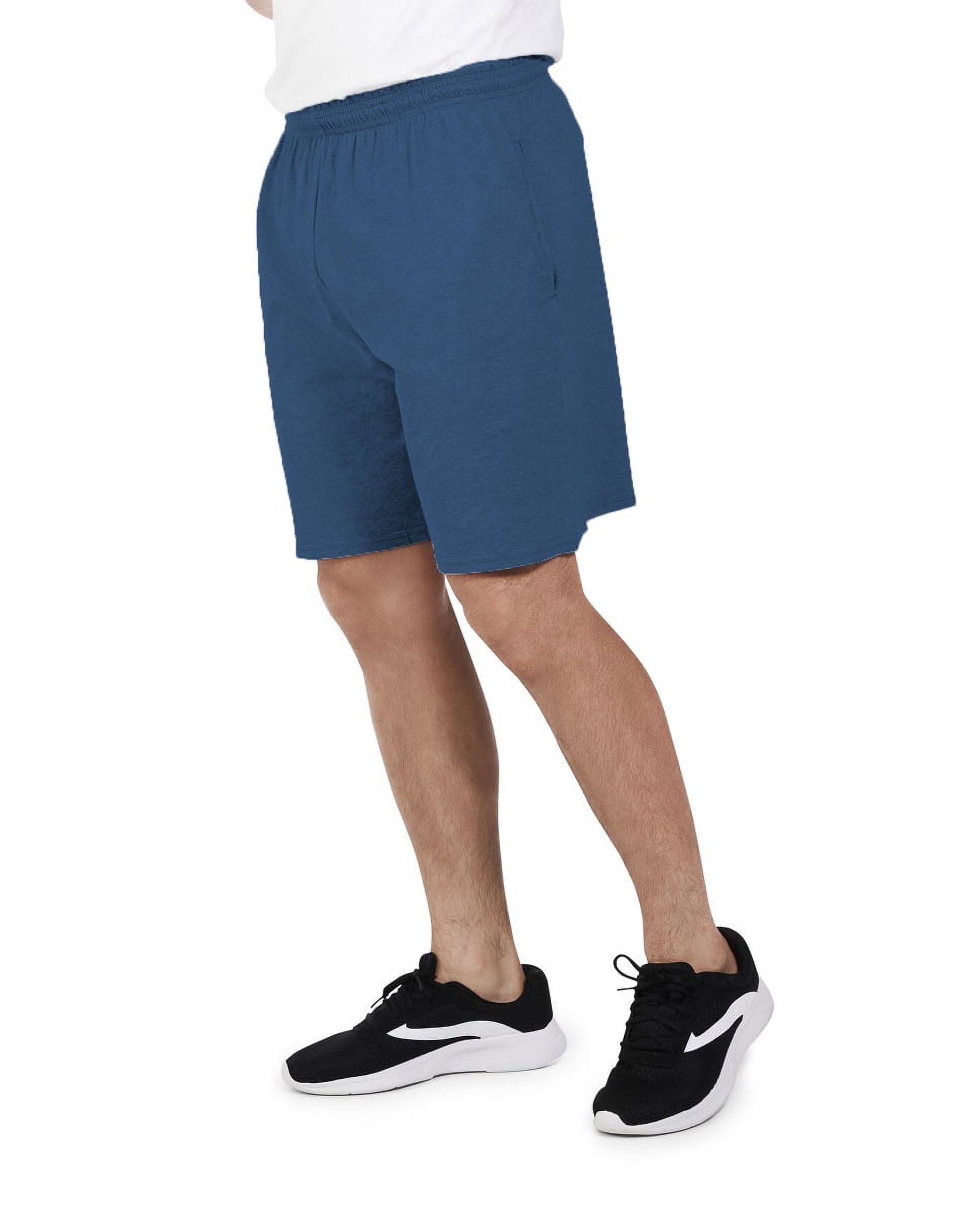 Fruit of the loom men's platinum jersey shorts with side pockets online