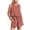 Pink, variant on biudgviw Lounge Sets for Women Crewneck Crop Tank Top and Drawstring Shorts Matching Set Sleeveless Two Piece Beach Vacation Outfits