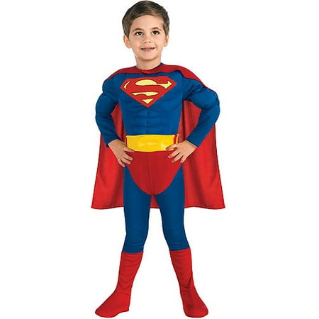 Muscle Chest Superman Toddler Halloween - Walmart.com