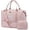Pink-b, variant on Travel Duffle Bag,Weekender Bags for Women with Shoe Compartment,Carry on Overnight Bag with Toiletry Bag,Gym Duffel Bag with Wet Pocket, Hospital Bags for Labor and Delivery