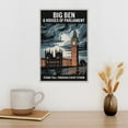 thumbnail image 3 of Inspirational Décor Big Ben And Houses of Parliament Motivational Poster Stand Tall Through Every Storm Wall Art for Office Classroom Gym Library Study Canvas Poster, 3 of 8