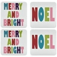 thumbnail image 4 of PACK DE 4 SOUS-VERRES HOLIDAY TIME, 4 of 4