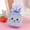 Sky Blue 5Pcs, variant on 5Pcs Easter Bunny Gift Bags with Drawstring, Velvet Bunny Ear Bags for Candy & Eggs, Small Party Favors for Easter Egg Hunt, Basket Stuffers, Kids Party Supplies (Light Blue, 5.5x4.3 Inch)