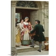 thumbnail image 1 of ARTCANVAS Ribbons And Laces For Very Pretty Faces 1902 Canvas Art Print by Edmund Blair Leighton - Size: 18" x 12" (0.75" Deep), 1 of 9