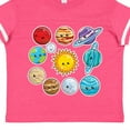 thumbnail image 4 of Inktastic Happy Sun Moon and Planets Boys or Girls Toddler T-Shirt, 4 of 5