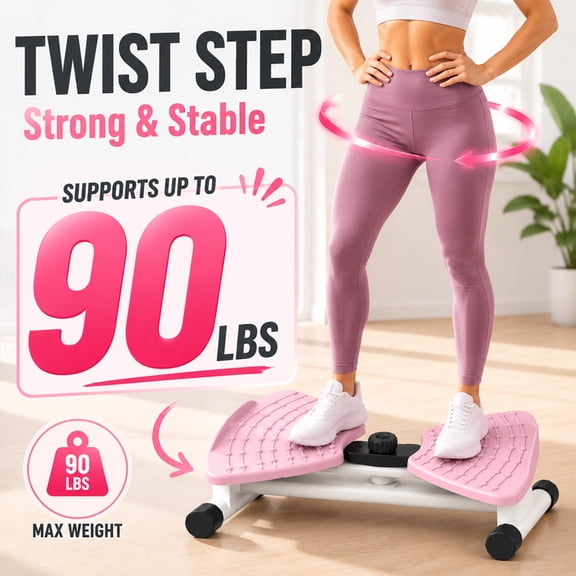 Waist Twisting Disc Slim Waist & Abs Exercise Equipment with Foot Massage Non-Slip Twist Board Home Gym