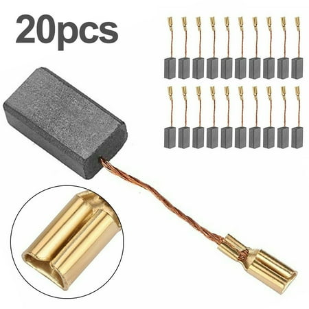 

20PCS Carbon Brushes For Motor Bosch Angle Grinder 15mm x 8mm x 5mm Tool