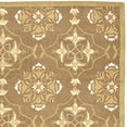 thumbnail image 5 of SAFAVIEH Chelsea Jamison Geometric Wool Area Rug, Brown/Green, 5'3" x 8'3", 5 of 7