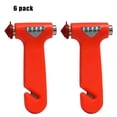 thumbnail image 2 of Family Safe Bright Orange Seatbelt Cutter Window Breaker Emergency Escape Multi Tool, 2 of 5