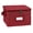 Red Heather, variant on Keepsakes Dish Storage Box - Stackable, Reinforced Handles, China Storage, Brown