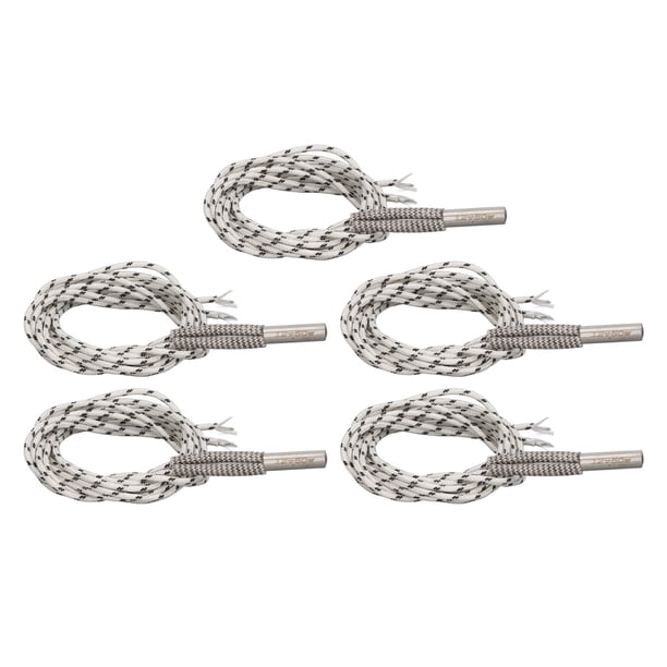 5 piezas Tubo de calentamiento de impresora 3D Cabezal de acero inoxidable de 50 W Cable de níquel cromado Varilla de calentamiento de impresora 3D Calentador de cartucho 1 m / 39,4 pulgadas DC12