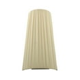 thumbnail image 3 of Meyda Tiffany 119129 9 Inch Wide Channell Tapered & Pleated Wall Sconce   Beige Fabric Finish, 3 of 4