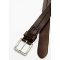 thumbnail image 2 of Brothers And Sons Men's Center Woven Detailed Belt Brown 36, 2 of 2