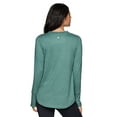 thumbnail image 2 of RBX Active Women's Super Soft Long Sleeve Yoga Tunic Top, 2 of 5