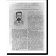 thumbnail image 2 of Historic Framed Print, [Alphonse Bertillon, 1853-1914; bust, facing front], 17-7/8" x 21-7/8", 2 of 9