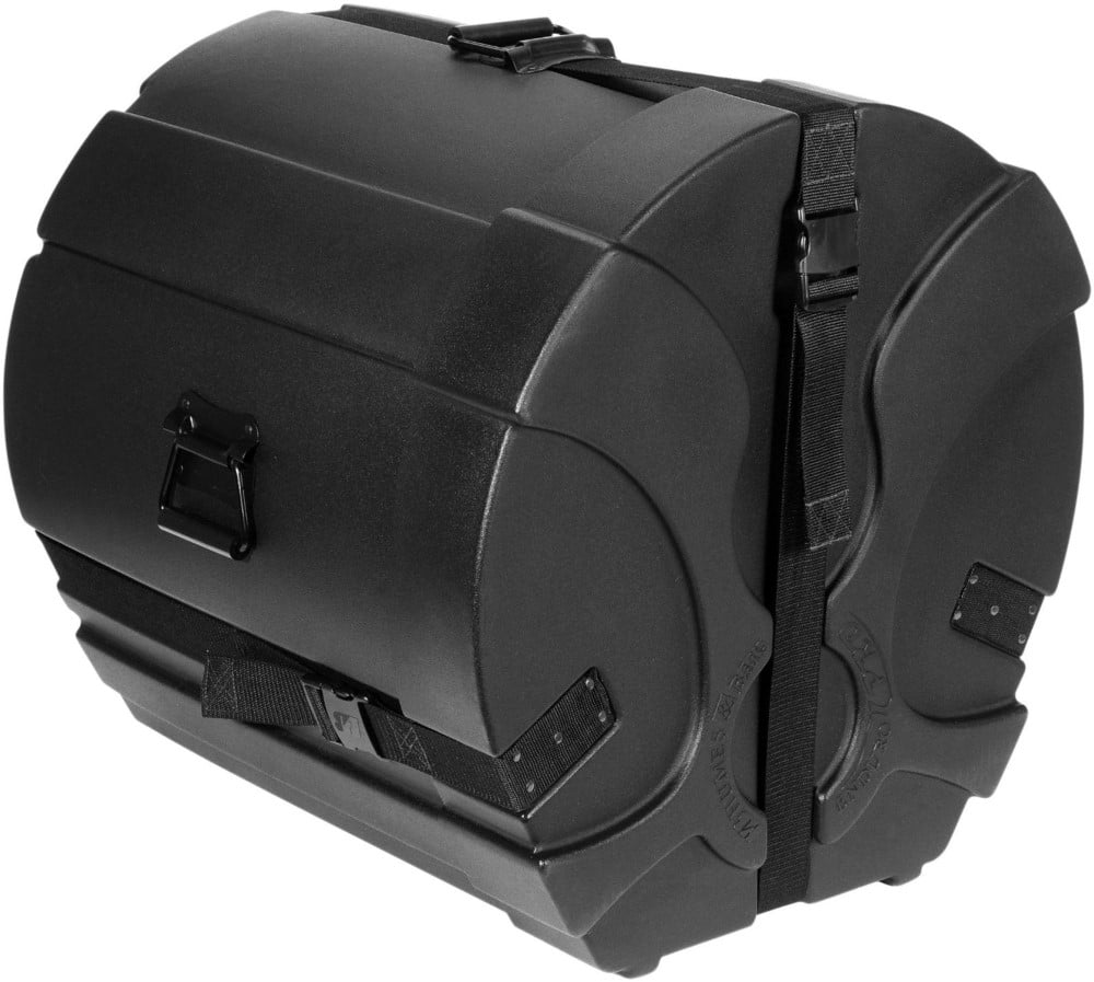 Humes & Berg Enduro Pro Bass Drum Case with Foam Black 22 x 16 in.