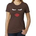 thumbnail image 1 of Lips & Lashes -Cool T-shirts for Woman, Feminist Shirts, 1 of 2