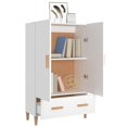thumbnail image 2 of vidaXL Highboard White 70x31x115 cm Engineered Wood, 2 of 5