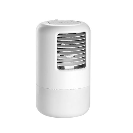 

Desktop Cold Wind Fan Small Silent Water Cooler Fan Colorful Atmosphere Light Spray Water Replenishing Fan