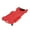 Red, variant on Mescukay 40" Plastic Rolling Automotive Garage Shop Creeper, 350 lbs Blow Molded Ergonomic HDPE Body Low Profile Mechanic Creeper with Padded Headrest, Dual Tool Trays and 6 Casters