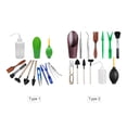 thumbnail image 2 of Amdohai 13PCS Mini Garden Hand Tools Bonsai Succulent Miniature Planting Tool, 2 of 7