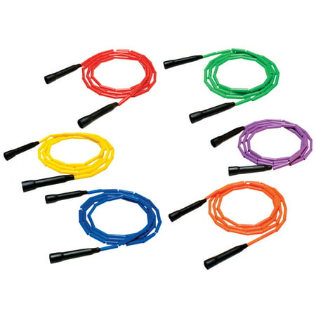 Sportime Gradestuff Link Jump Rope, Multiple Lengths, Solid Colors, Pack of