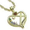 Personalized Faith and Love Mother's Pendant