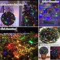 thumbnail image 3 of 96 LED Christmas Net Lights Outdoor,8 Modes Net Mesh String Lights Waterproof, Connectable Plug in Mesh Net Lights for Garden, Yard, Bushes, Trunk, Xmas Tree, Indoor Outdoor Decor, 3 of 4
